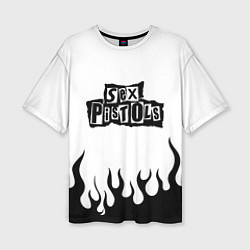 Женская футболка оверсайз Sex Pistols