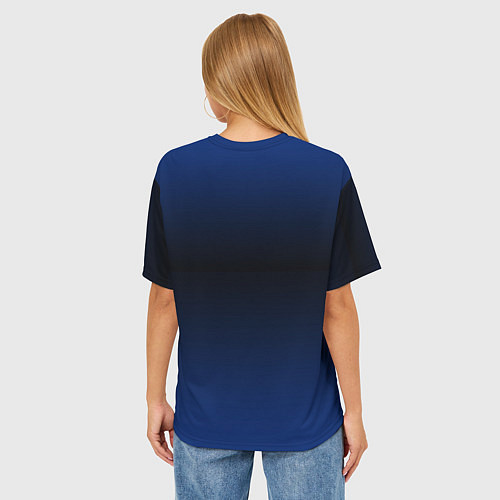 Женская футболка оверсайз Знаки Зодиака Весы / 3D-принт – фото 4