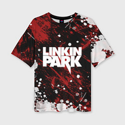 Футболка оверсайз женская Linkin Park, цвет: 3D-принт