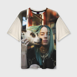 Футболка оверсайз женская BILLIE EILISH, цвет: 3D-принт