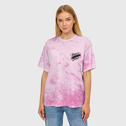 Футболка оверсайз женская Birds of Prey, цвет: 3D-принт — фото 2