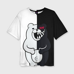 Женская футболка оверсайз MONOKUMA