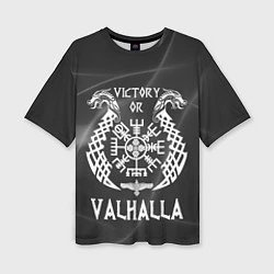 Женская футболка оверсайз Valhalla