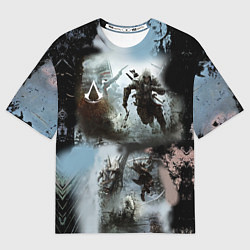 Женская футболка оверсайз Assassin??s Creed