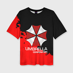 Футболка оверсайз женская UMBRELLA CORP, цвет: 3D-принт