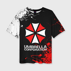 Женская футболка оверсайз UMBRELLA CORPORATION