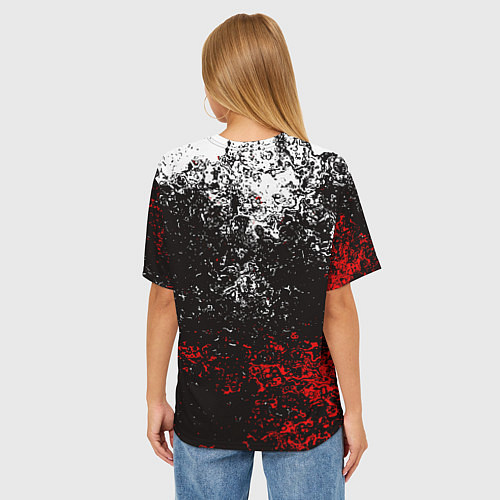 Женская футболка оверсайз APEX LEGENDS / 3D-принт – фото 4