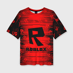 Футболка оверсайз женская Roblox, цвет: 3D-принт