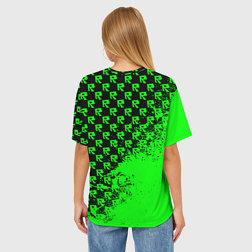Женская футболка оверсайз Roblox / 3D-принт – фото 4