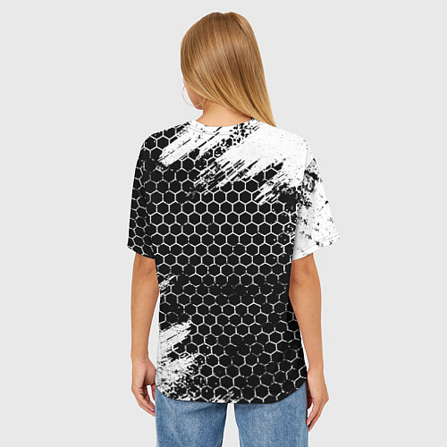 Женская футболка оверсайз ROBLOX / 3D-принт – фото 4