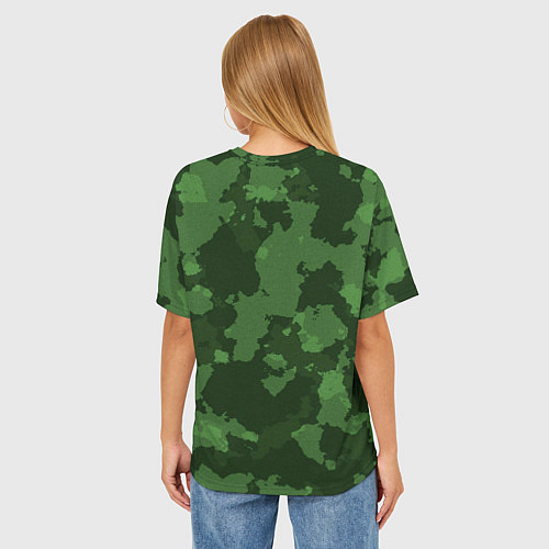 Женская футболка оверсайз Пограничные Войска / 3D-принт – фото 4