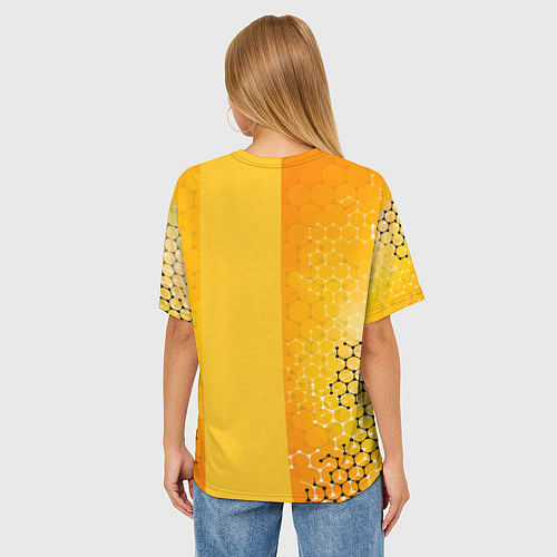 Женская футболка оверсайз Pikachu / 3D-принт – фото 4