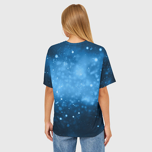 Женская футболка оверсайз UNDERTALE / 3D-принт – фото 4