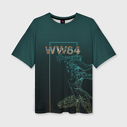 Женская футболка оверсайз WW 84