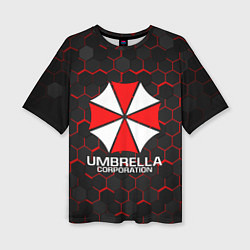 Футболка оверсайз женская UMBRELLA CORP, цвет: 3D-принт