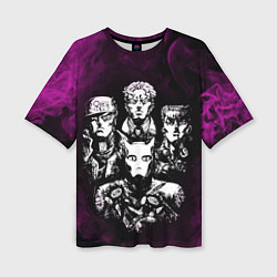 Футболка оверсайз женская JOJOS BIZARRE ADVENTURE, цвет: 3D-принт