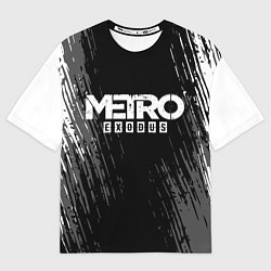 Женская футболка оверсайз METRO EXODUS