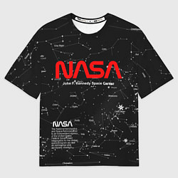Женская футболка оверсайз NASA