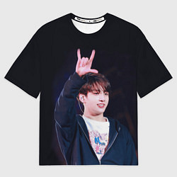 Женская футболка оверсайз BTS