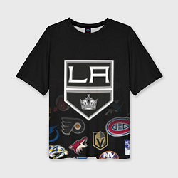 Женская футболка оверсайз NHL Los Angeles Kings
