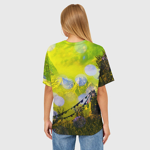 Женская футболка оверсайз FARCRY4 / 3D-принт – фото 4