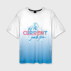 Женская футболка оверсайз CURRENT