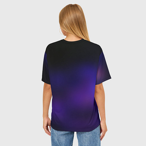Женская футболка оверсайз FORTNITE ASTROJACK / 3D-принт – фото 4