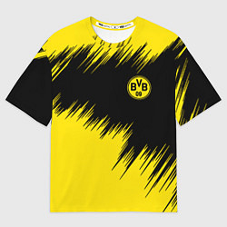Футболка оверсайз женская BORUSSIA, цвет: 3D-принт