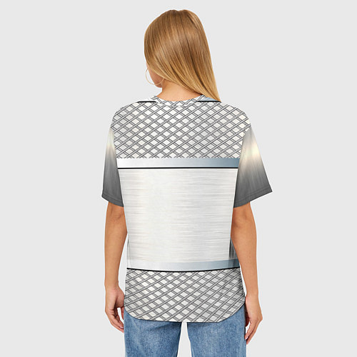 Женская футболка оверсайз CITROEN / 3D-принт – фото 4
