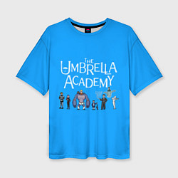 Женская футболка оверсайз The umbrella academy