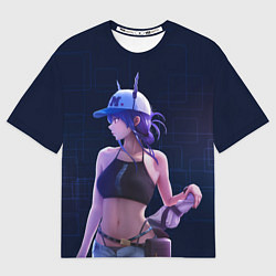 Футболка оверсайз женская Chen Arknights, цвет: 3D-принт
