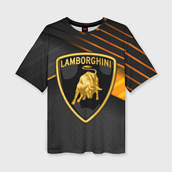 Женская футболка оверсайз Lamborghini