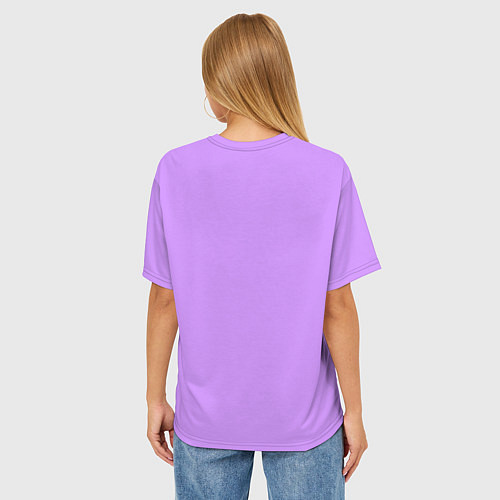 Женская футболка оверсайз БМВ Пандем / 3D-принт – фото 4