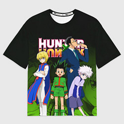Футболка оверсайз женская Hunter x Hunter, цвет: 3D-принт