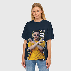 Футболка оверсайз женская Sqwoz bab, цвет: 3D-принт — фото 2