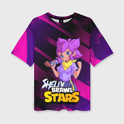 Женская футболка оверсайз Brawl Stars Shelly