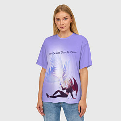 Футболка оверсайз женская The Seven Deadly Sins, цвет: 3D-принт — фото 2