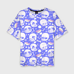 Женская футболка оверсайз Undertale
