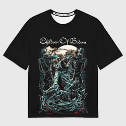 Футболка оверсайз женская Children of Bodom, цвет: 3D-принт