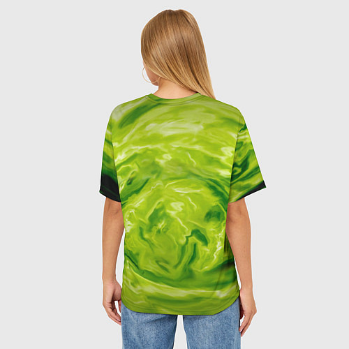 Женская футболка оверсайз Репер - OG Buda / 3D-принт – фото 4