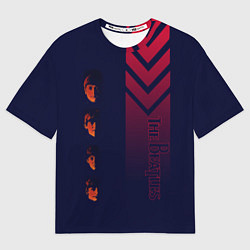 Футболка оверсайз женская The Beatles, цвет: 3D-принт