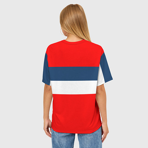 Женская футболка оверсайз СССР / 3D-принт – фото 4