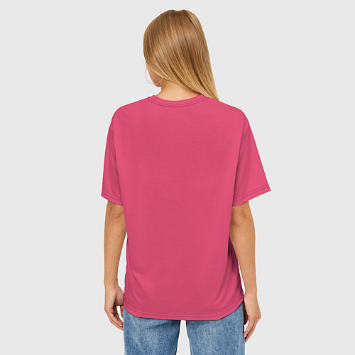 Женская футболка оверсайз Евангилион / 3D-принт – фото 4