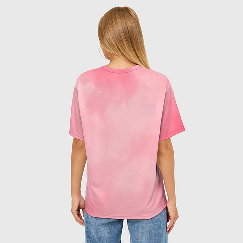 Женская футболка оверсайз Ваня Дмитриенко / 3D-принт – фото 4