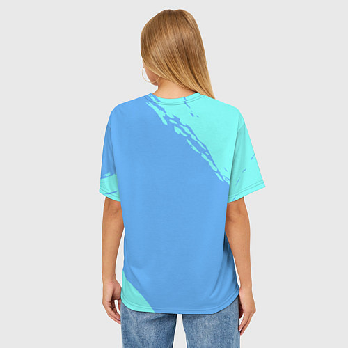 Женская футболка оверсайз Сларк Dota 2 / 3D-принт – фото 4