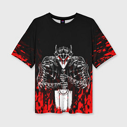 Женская футболка оверсайз BERSERK