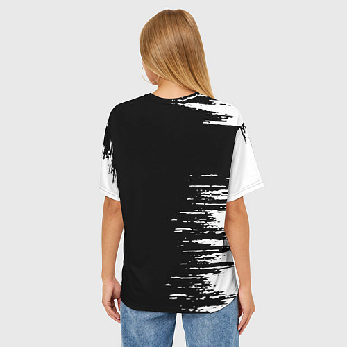 Женская футболка оверсайз Radiohead / 3D-принт – фото 4