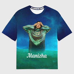 Женская футболка оверсайз Манижа Manizha