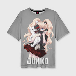 Женская футболка оверсайз MONOKUMA JUNKO