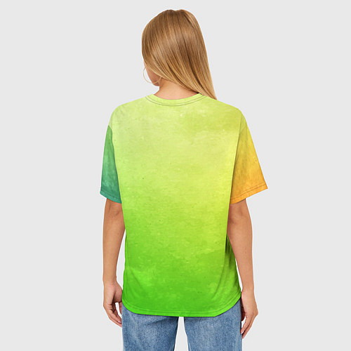 Женская футболка оверсайз Шрек 20 / 3D-принт – фото 4